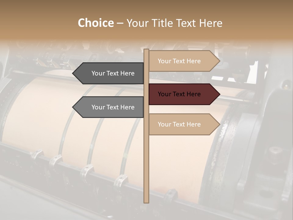 Technology Newspaper Work PowerPoint Template