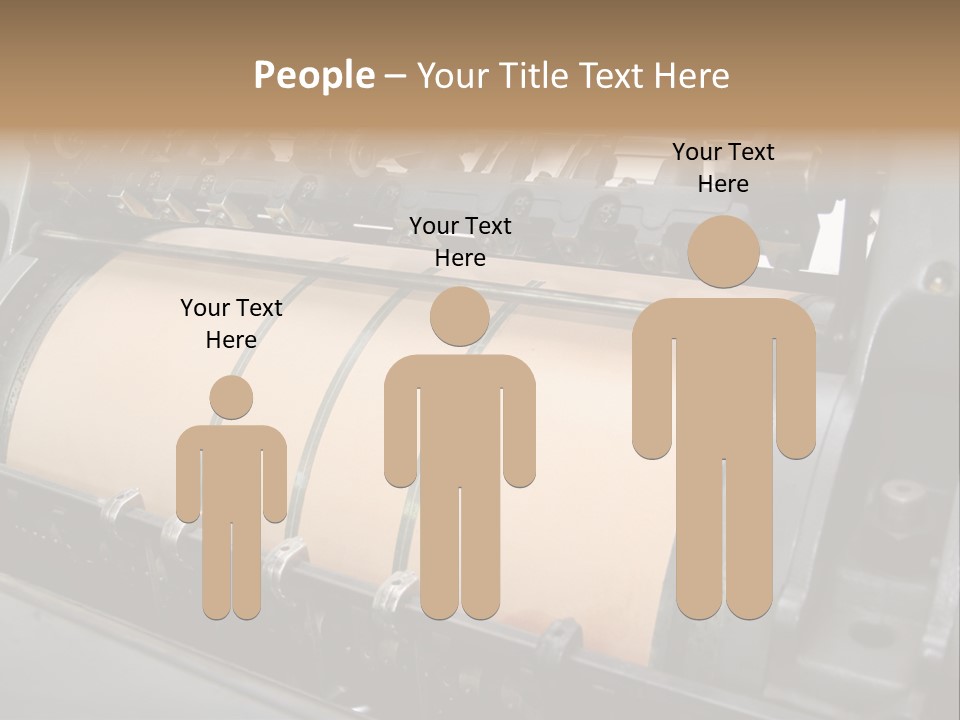Technology Newspaper Work PowerPoint Template