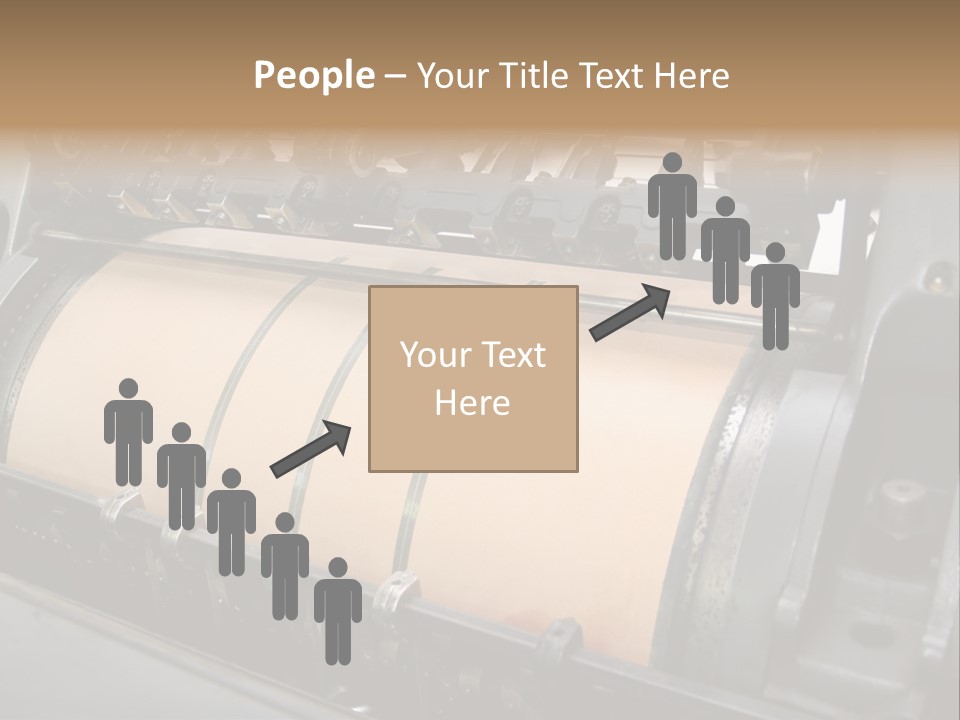 Technology Newspaper Work PowerPoint Template