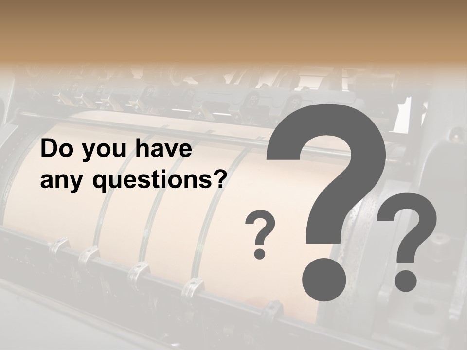 Technology Newspaper Work PowerPoint Template