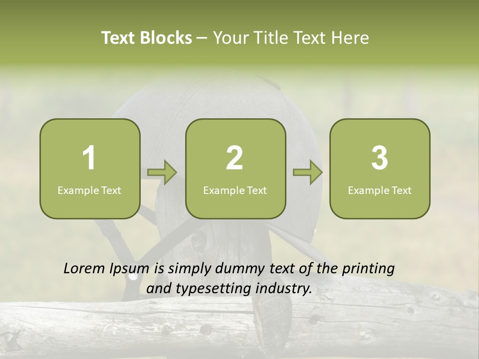 Silk Trainer Chinstrap PowerPoint Template