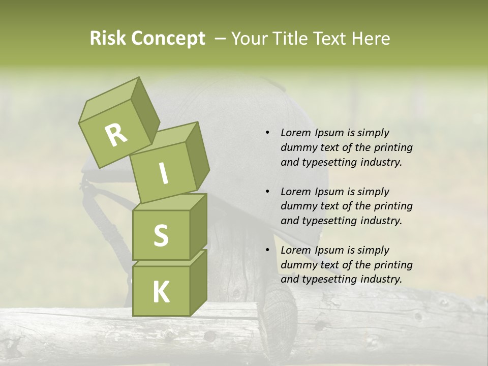 Silk Trainer Chinstrap PowerPoint Template