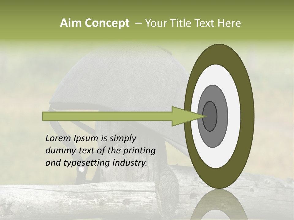 Silk Trainer Chinstrap PowerPoint Template