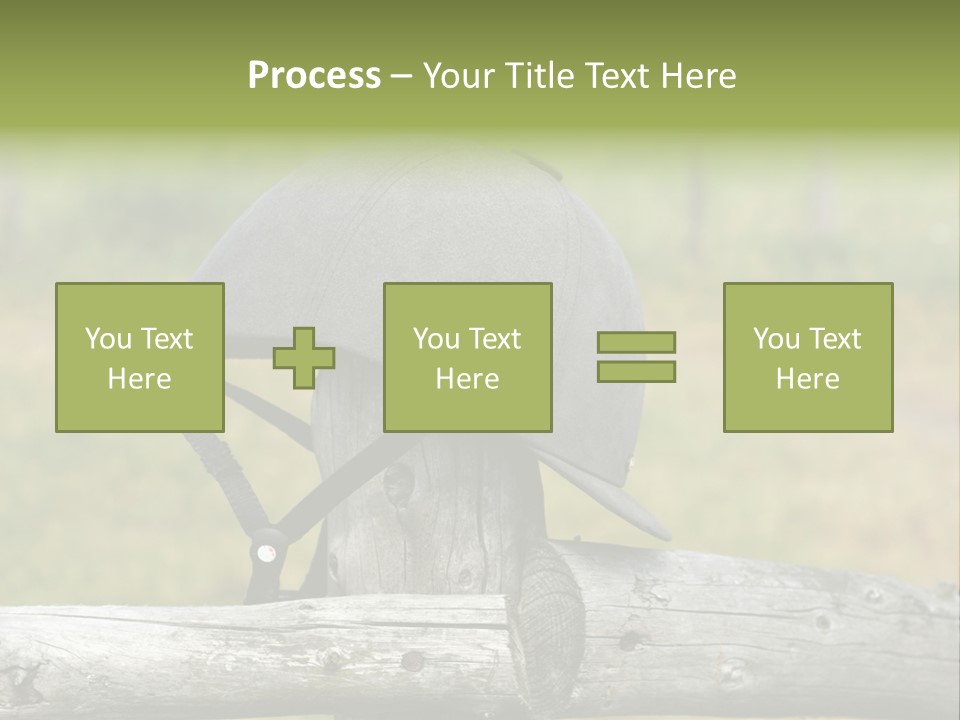Silk Trainer Chinstrap PowerPoint Template