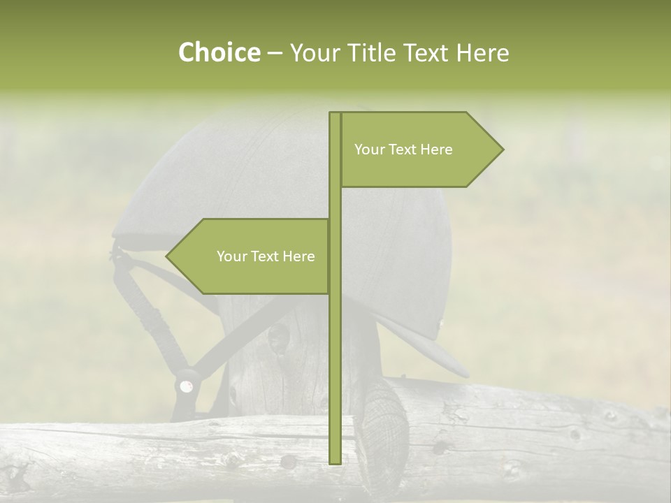 Silk Trainer Chinstrap PowerPoint Template