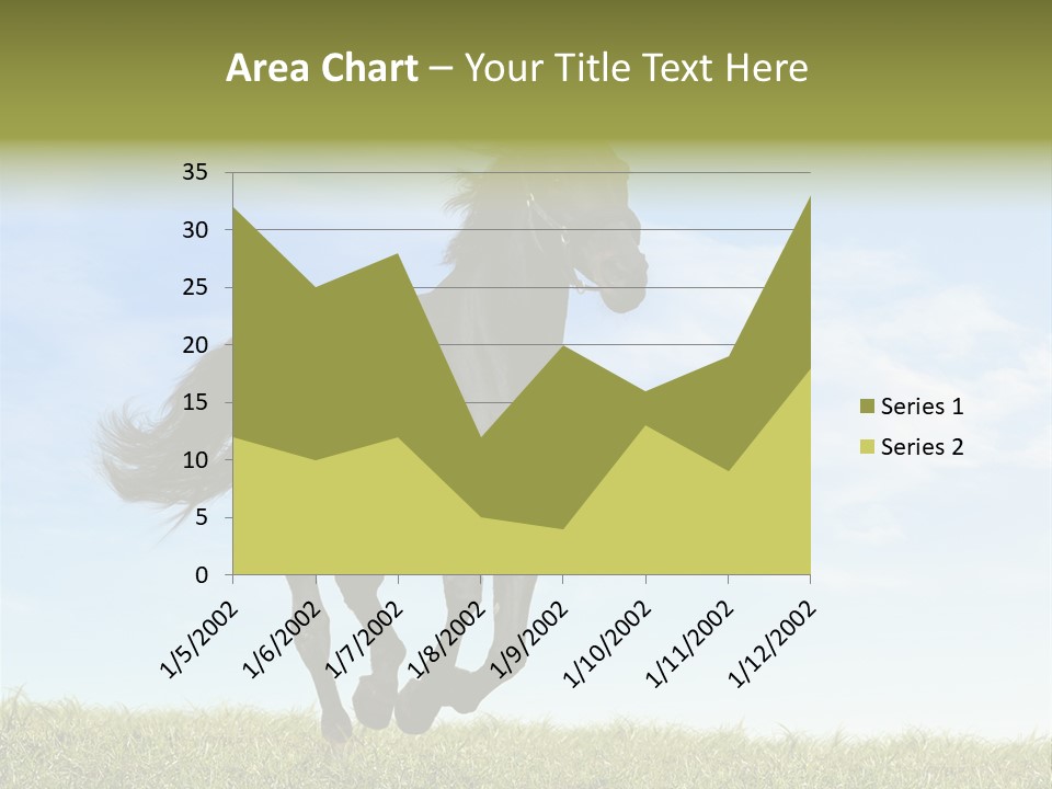 Event Fast Horse Horse PowerPoint Template