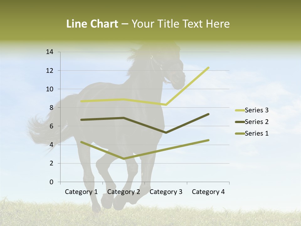 Event Fast Horse Horse PowerPoint Template
