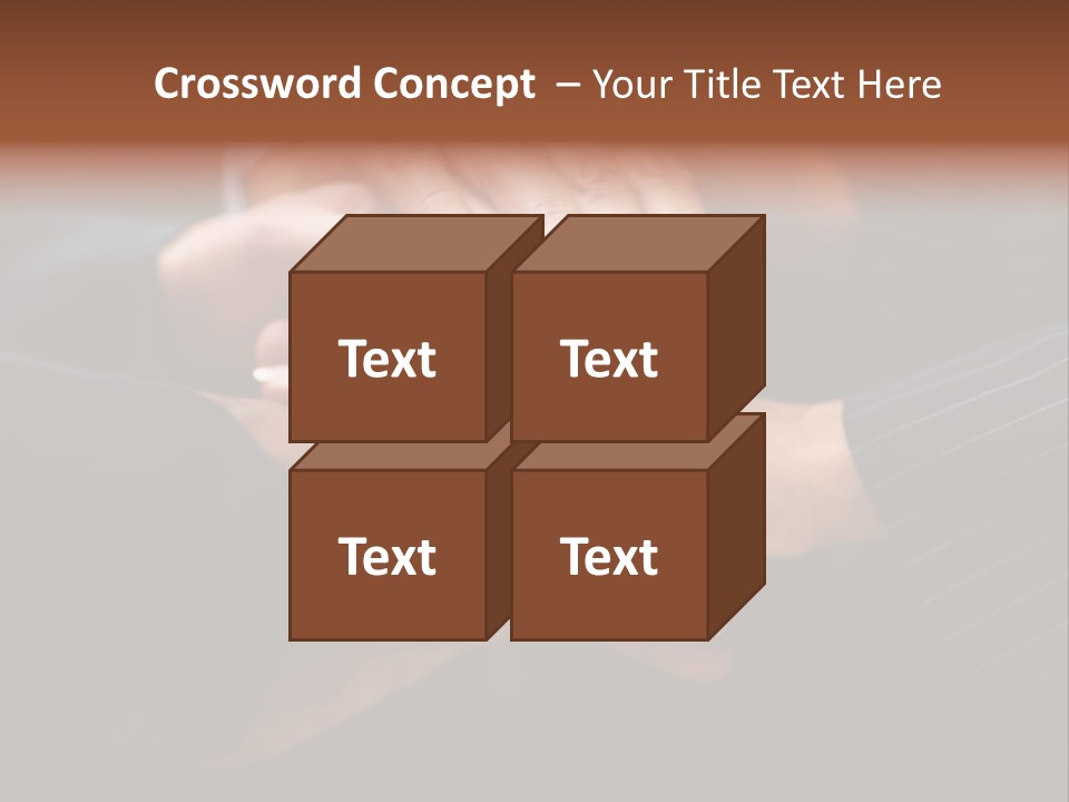 Humorou Figure Group PowerPoint Template