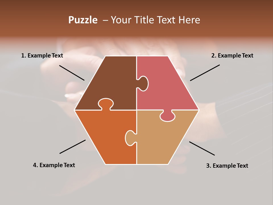 Humorou Figure Group PowerPoint Template