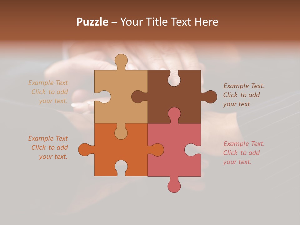 Humorou Figure Group PowerPoint Template