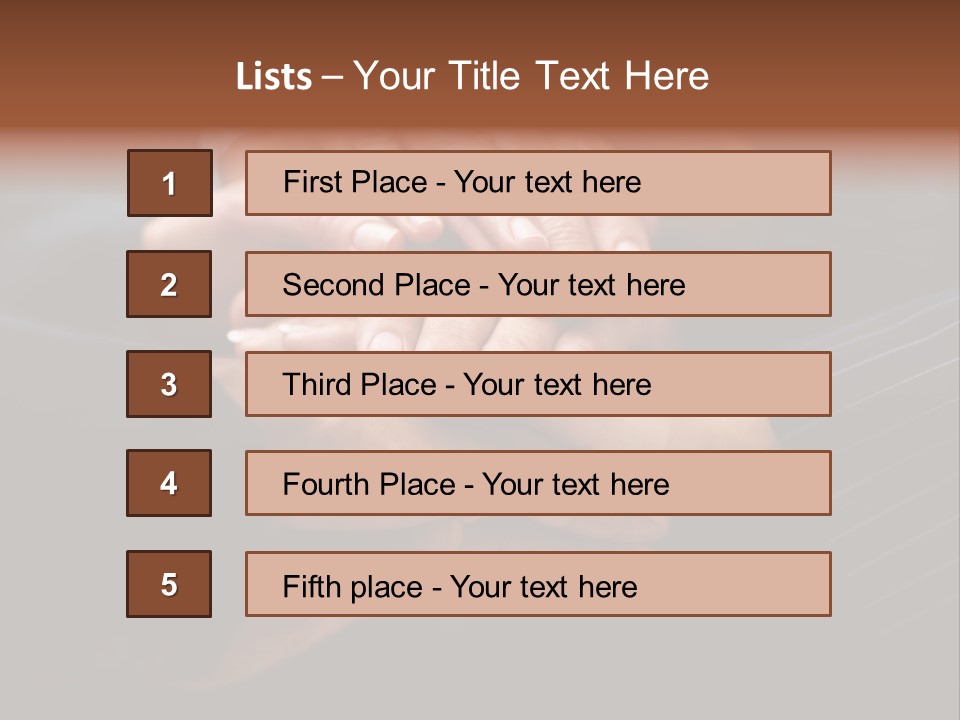 Humorou Figure Group PowerPoint Template