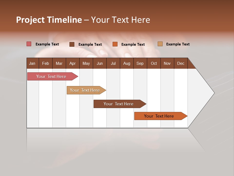 Humorou Figure Group PowerPoint Template