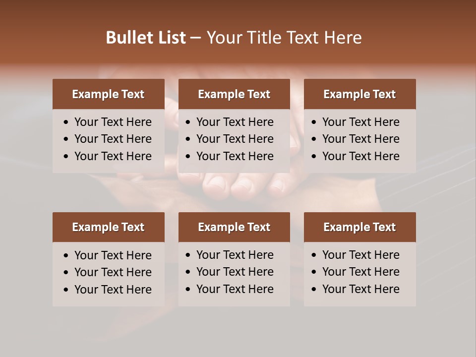 Humorou Figure Group PowerPoint Template