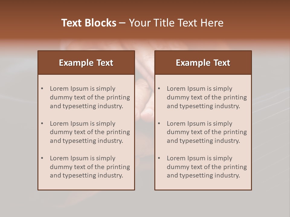Humorou Figure Group PowerPoint Template