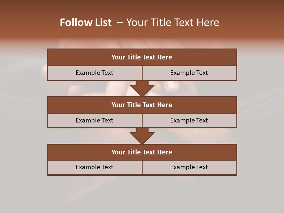 Humorou Figure Group PowerPoint Template
