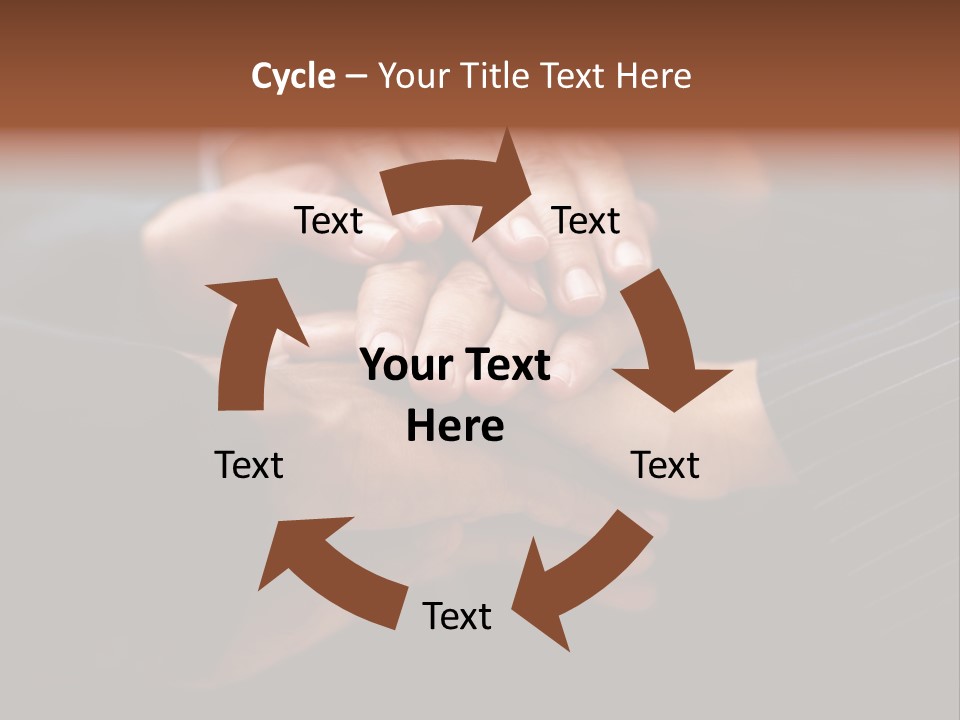 Humorou Figure Group PowerPoint Template