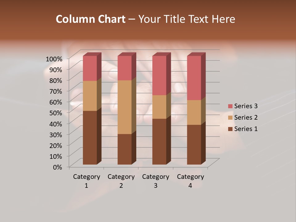 Humorou Figure Group PowerPoint Template