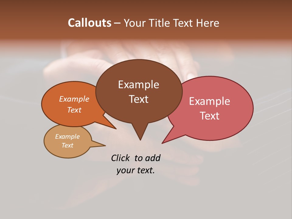 Humorou Figure Group PowerPoint Template