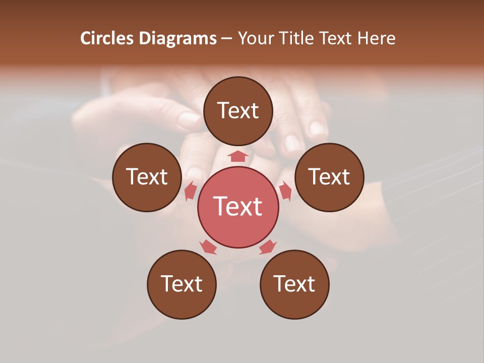 Humorou Figure Group PowerPoint Template