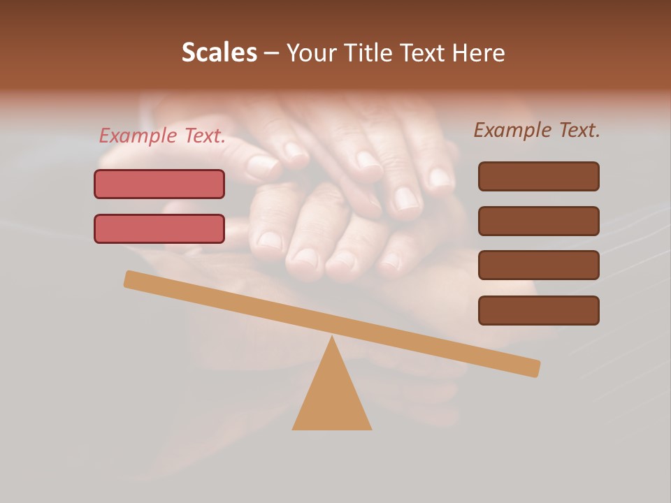 Humorou Figure Group PowerPoint Template