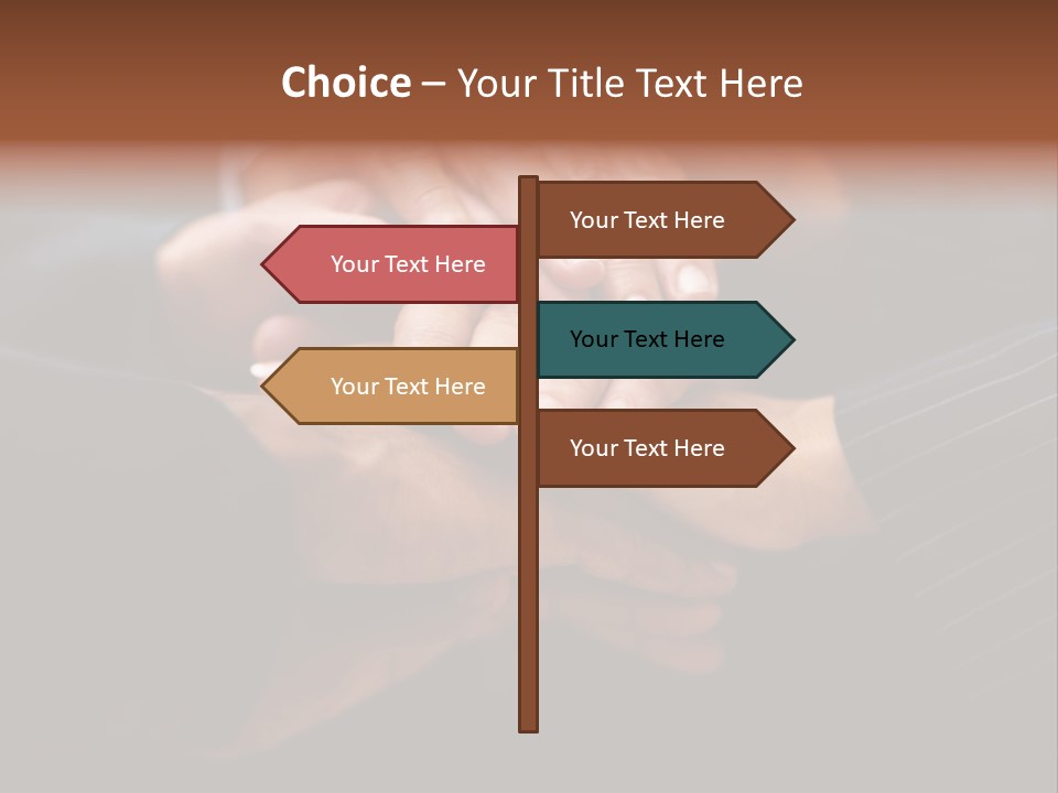 Humorou Figure Group PowerPoint Template