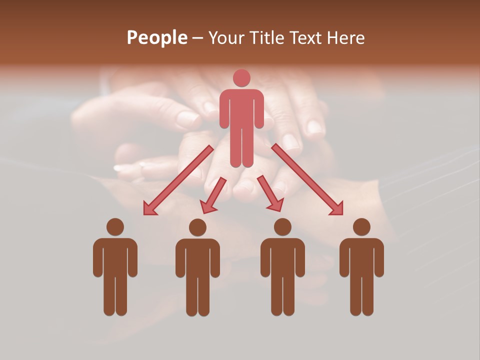 Humorou Figure Group PowerPoint Template