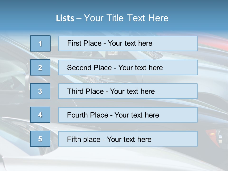 Road Sale Brand PowerPoint Template