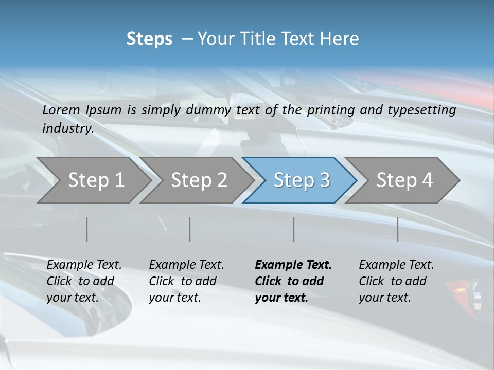 Road Sale Brand PowerPoint Template