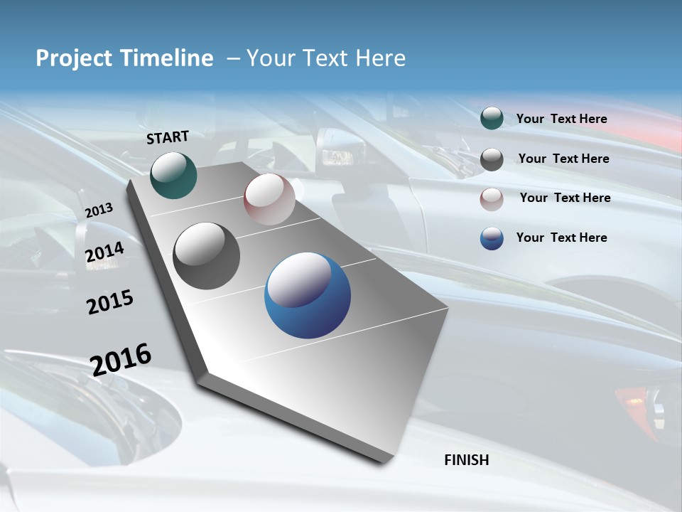 Road Sale Brand PowerPoint Template