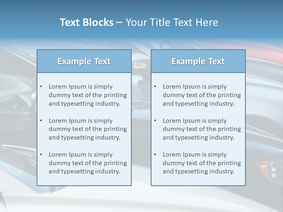 Road Sale Brand PowerPoint Template