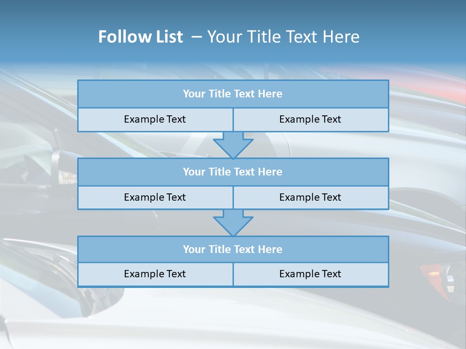 Road Sale Brand PowerPoint Template