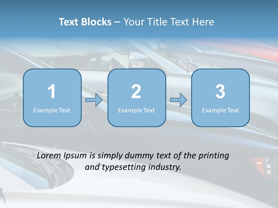 Road Sale Brand PowerPoint Template