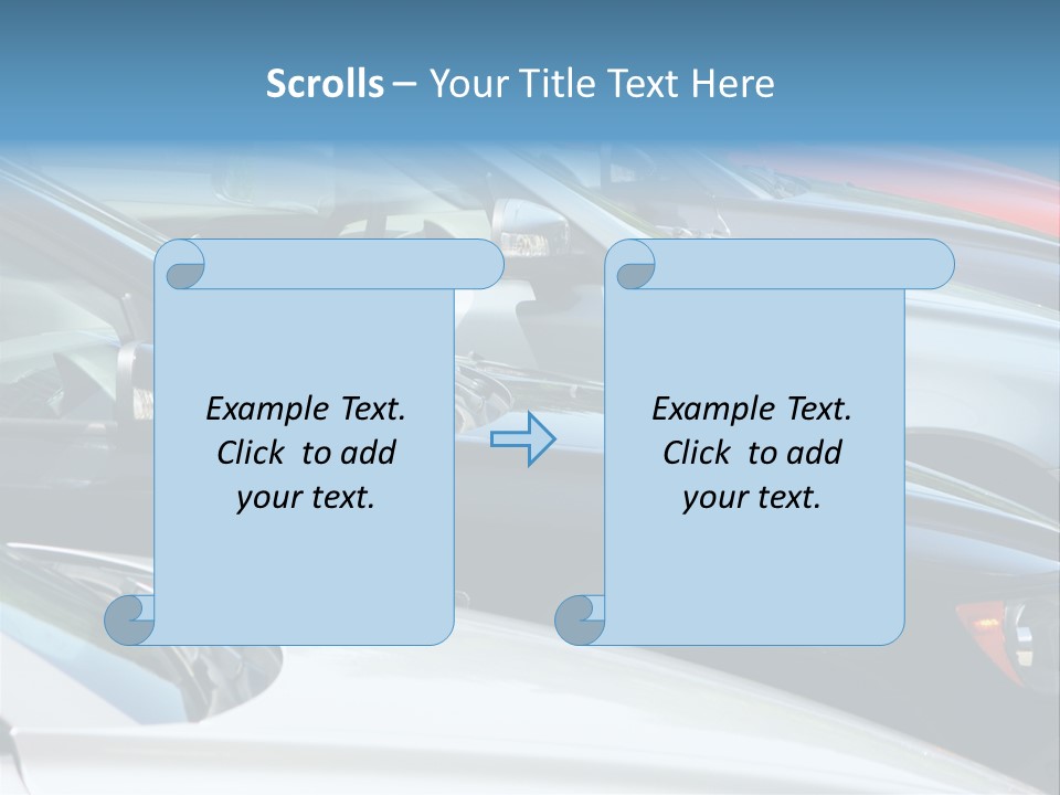 Road Sale Brand PowerPoint Template
