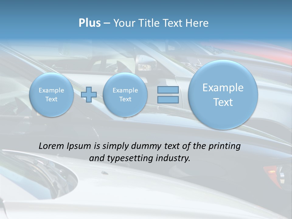 Road Sale Brand PowerPoint Template
