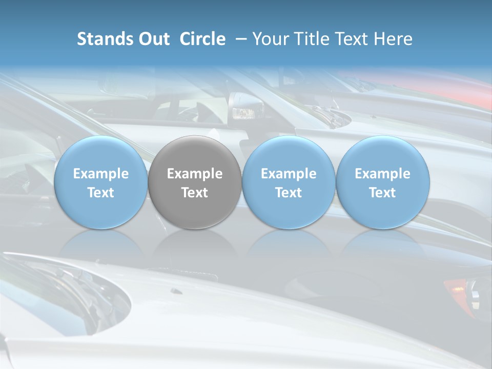 Road Sale Brand PowerPoint Template