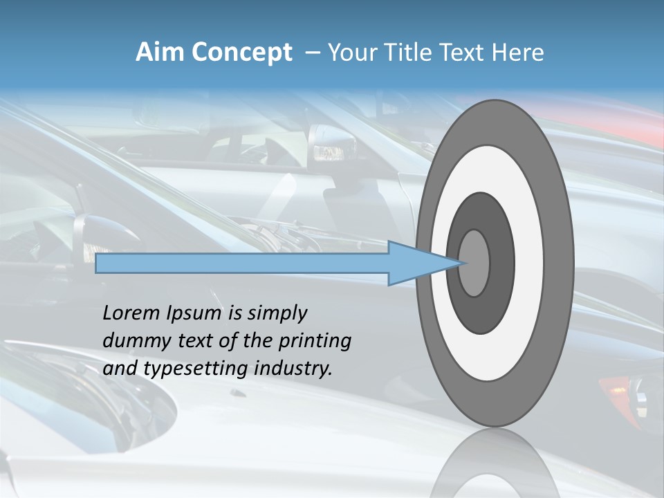Road Sale Brand PowerPoint Template