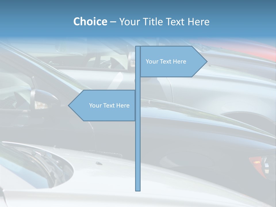 Road Sale Brand PowerPoint Template