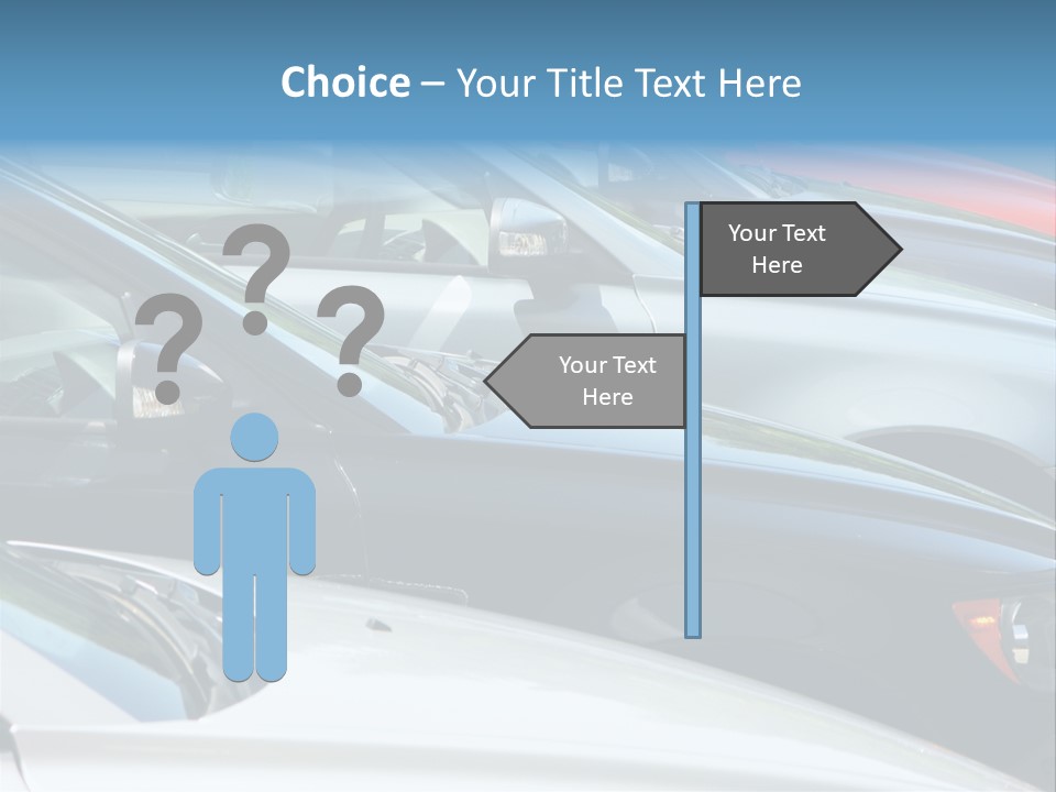 Road Sale Brand PowerPoint Template