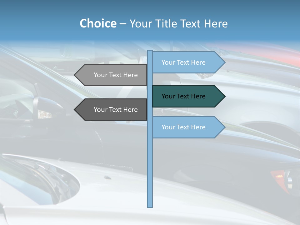 Road Sale Brand PowerPoint Template