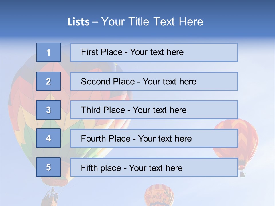 Altitude Adventure Colour PowerPoint Template