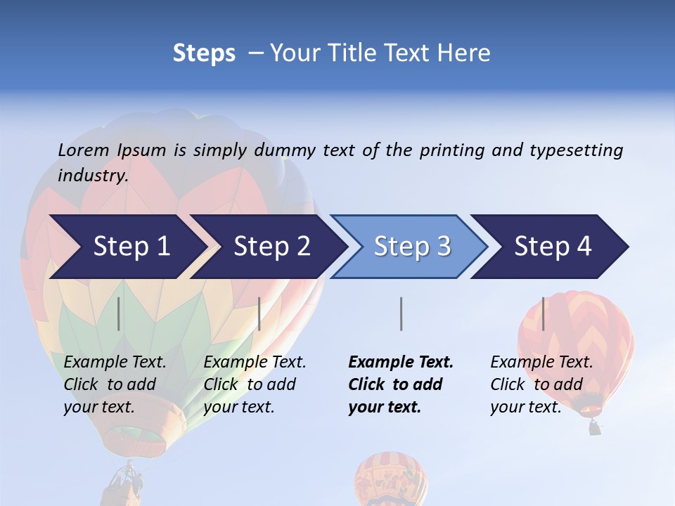 Altitude Adventure Colour PowerPoint Template
