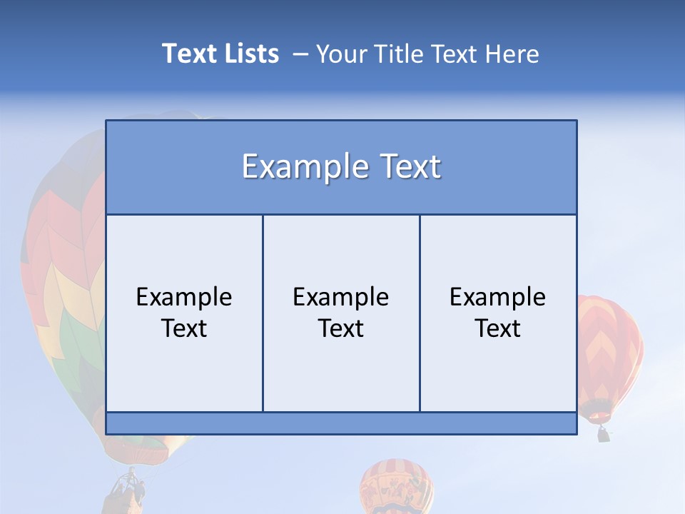 Altitude Adventure Colour PowerPoint Template