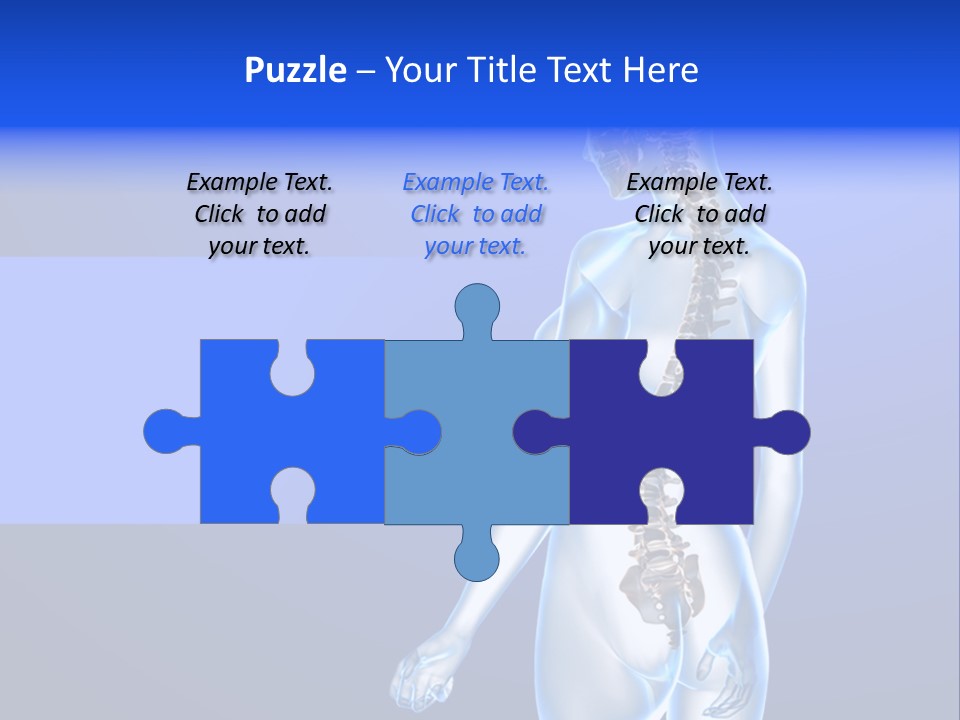 Vertebral Spine White PowerPoint Template