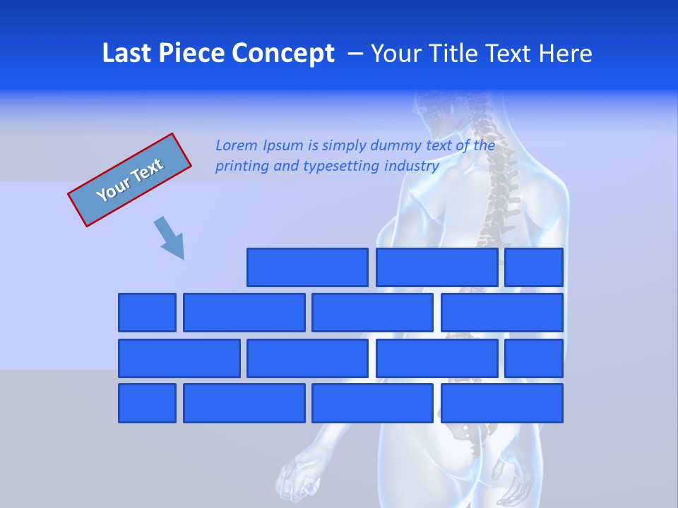 Vertebral Spine White PowerPoint Template
