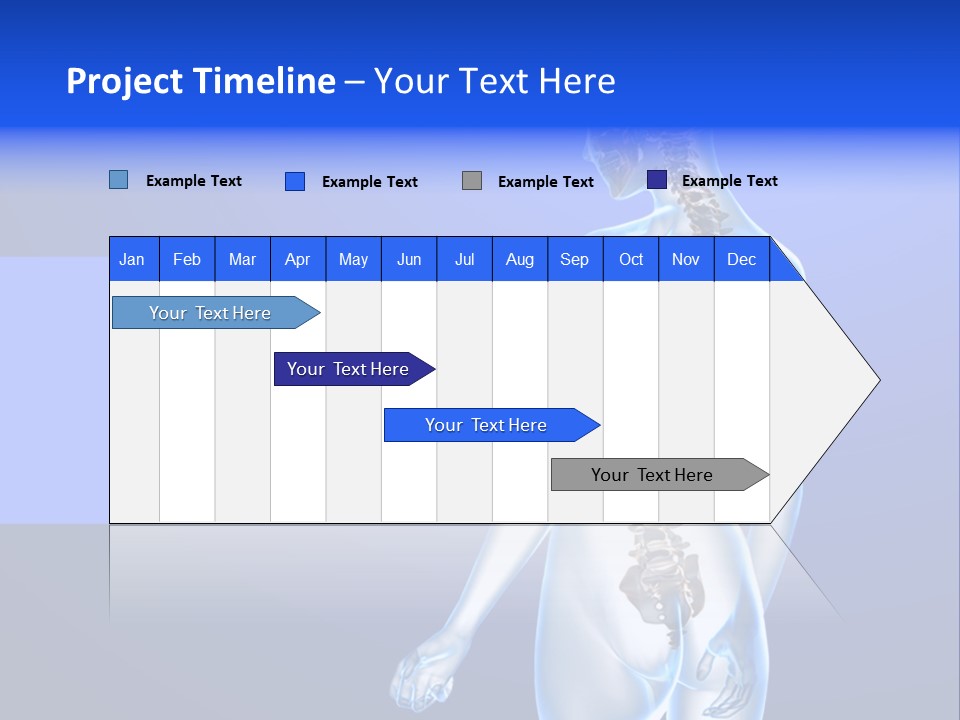 Vertebral Spine White PowerPoint Template