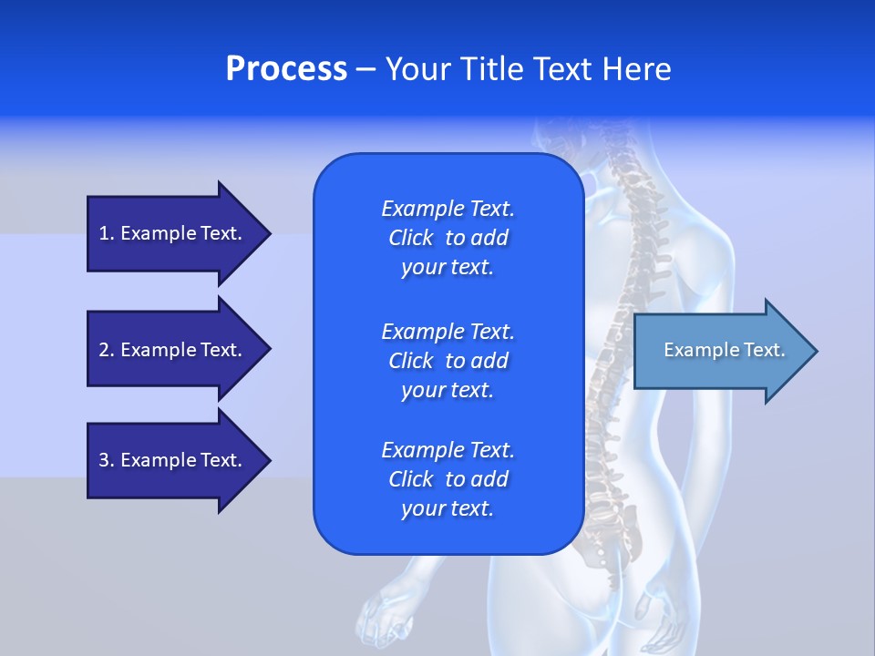 Vertebral Spine White PowerPoint Template