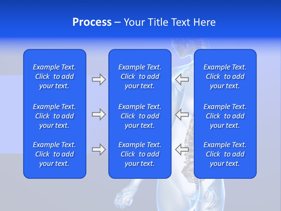Vertebral Spine White PowerPoint Template