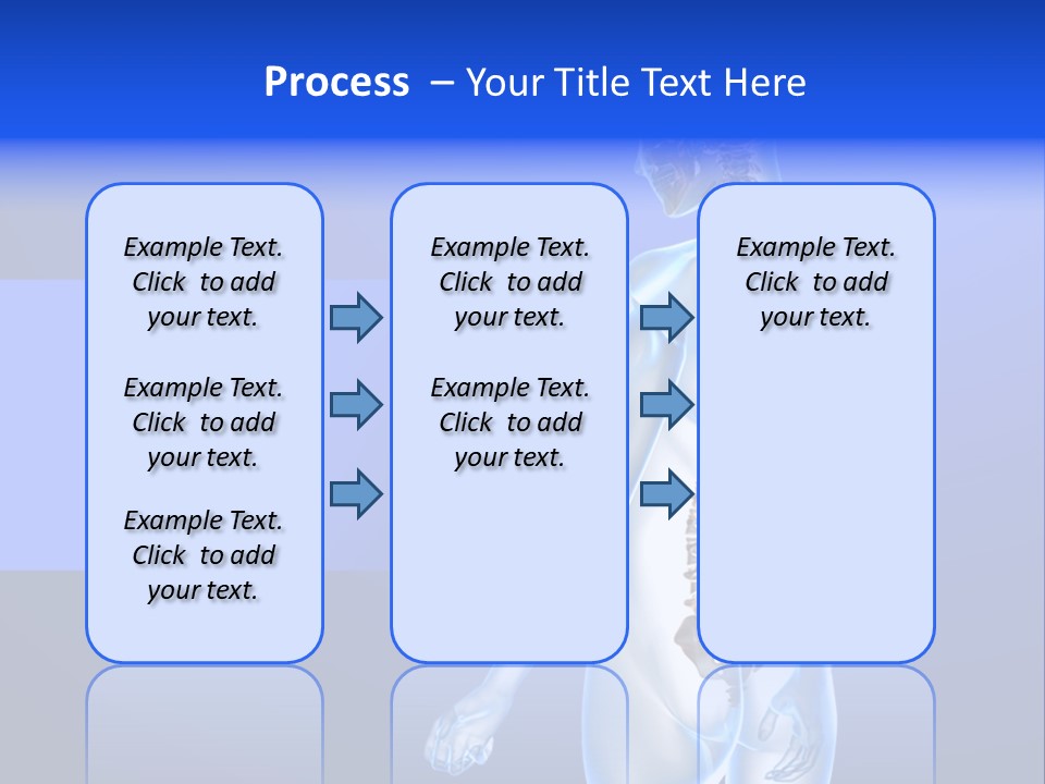 Vertebral Spine White PowerPoint Template