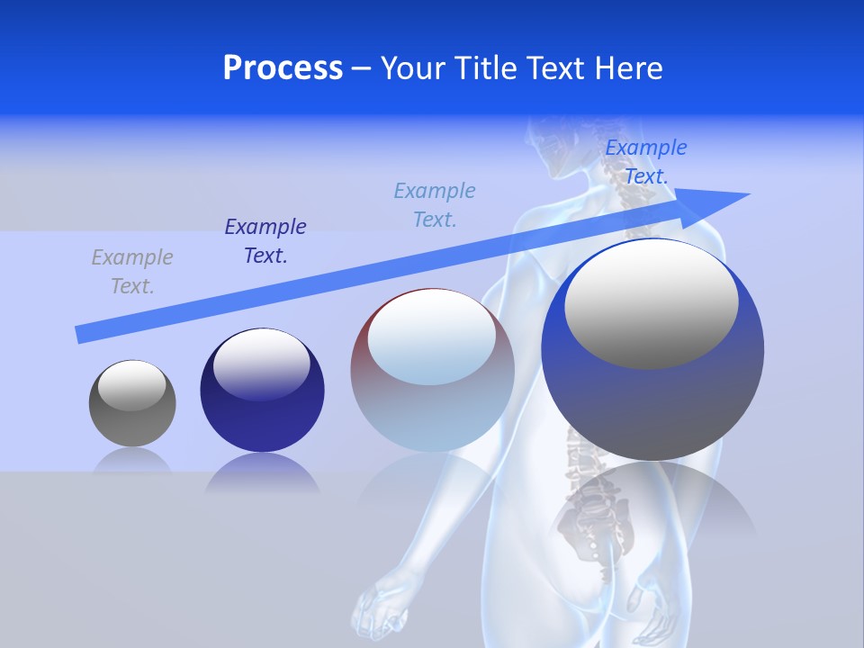 Vertebral Spine White PowerPoint Template