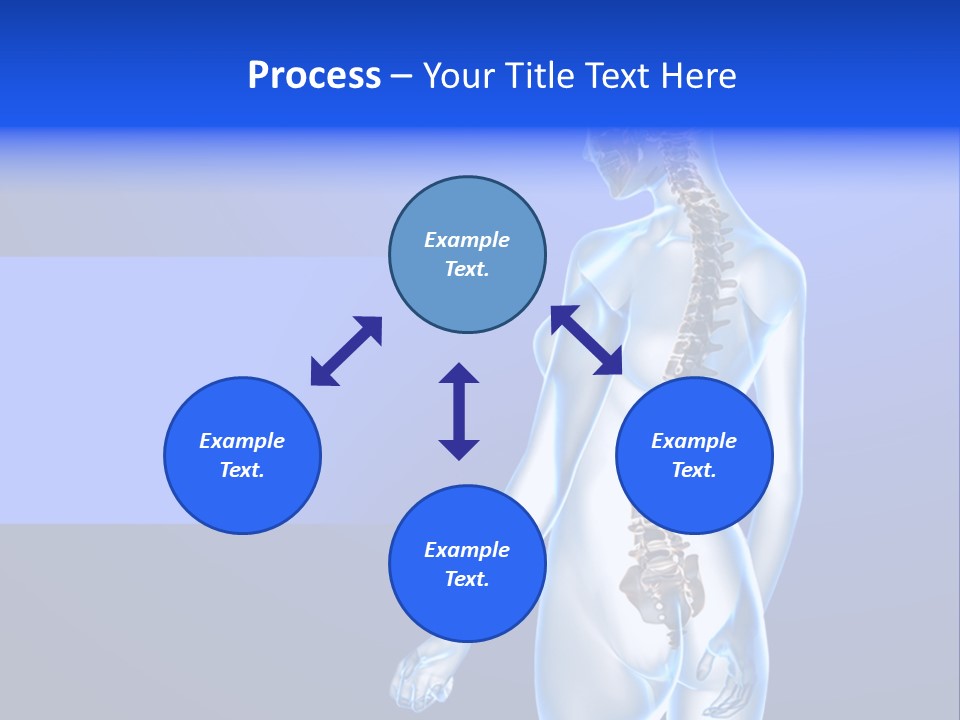 Vertebral Spine White PowerPoint Template